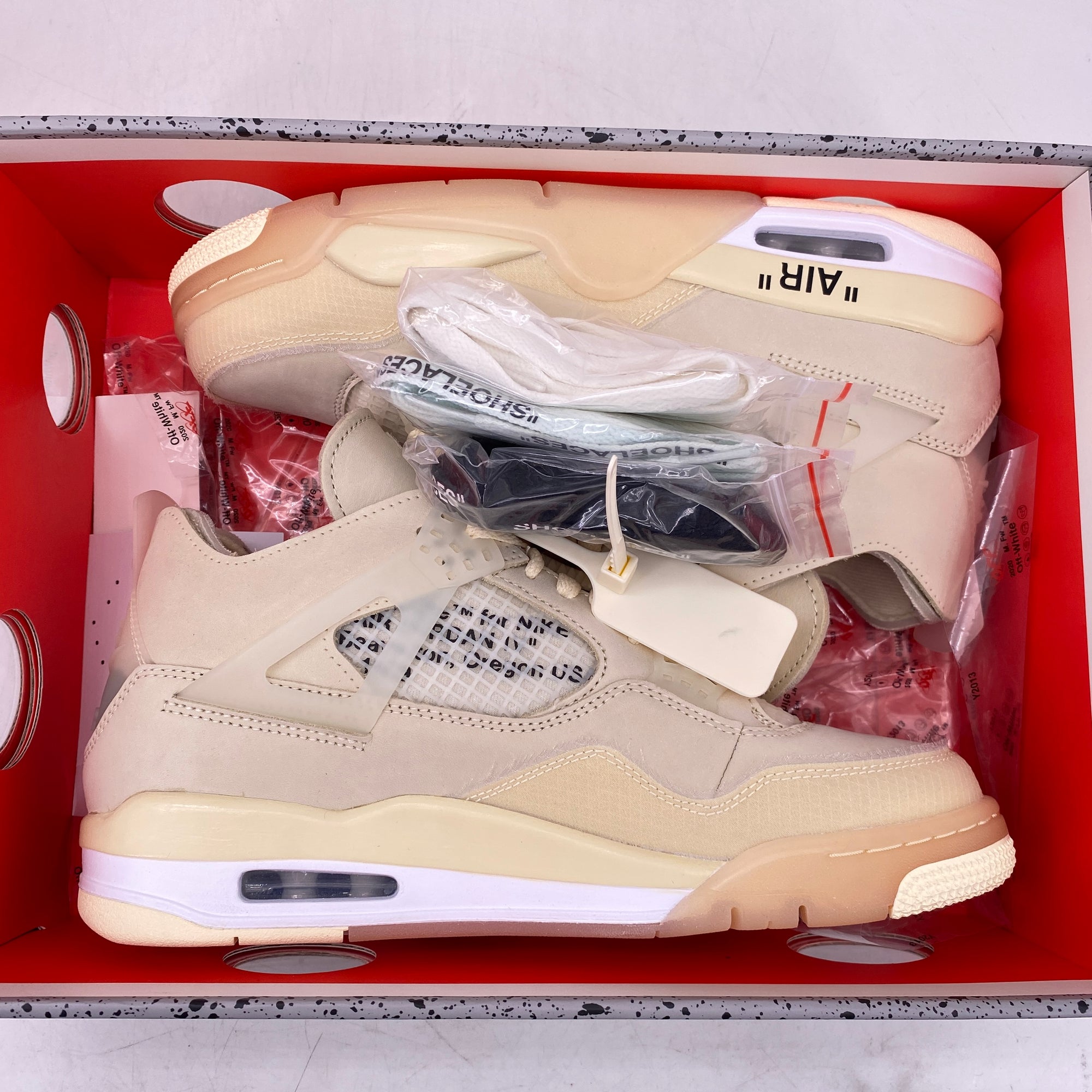 Air Jordan (W) 4 Retro &quot;Ow Sail&quot; 2020 New Size 10W