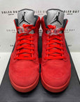 Air Jordan 5 Retro "Red Suede" 2017 Used Size 9