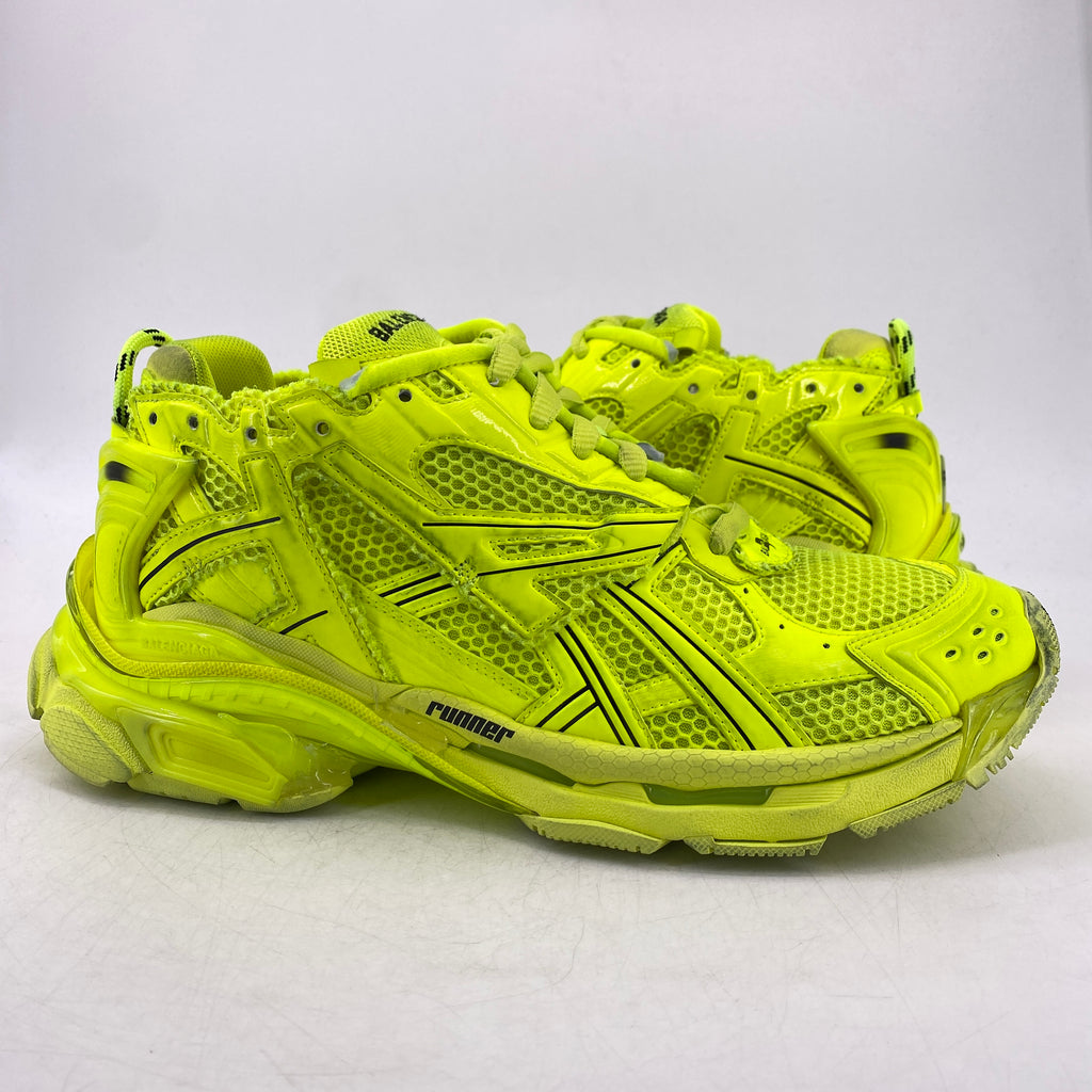 Balenciaga Runner "Fluorescent Yellow" 2023 New Size 45