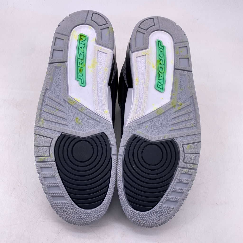 Air Jordan 3 Retro "Green Glow" 2024 Used Size 10