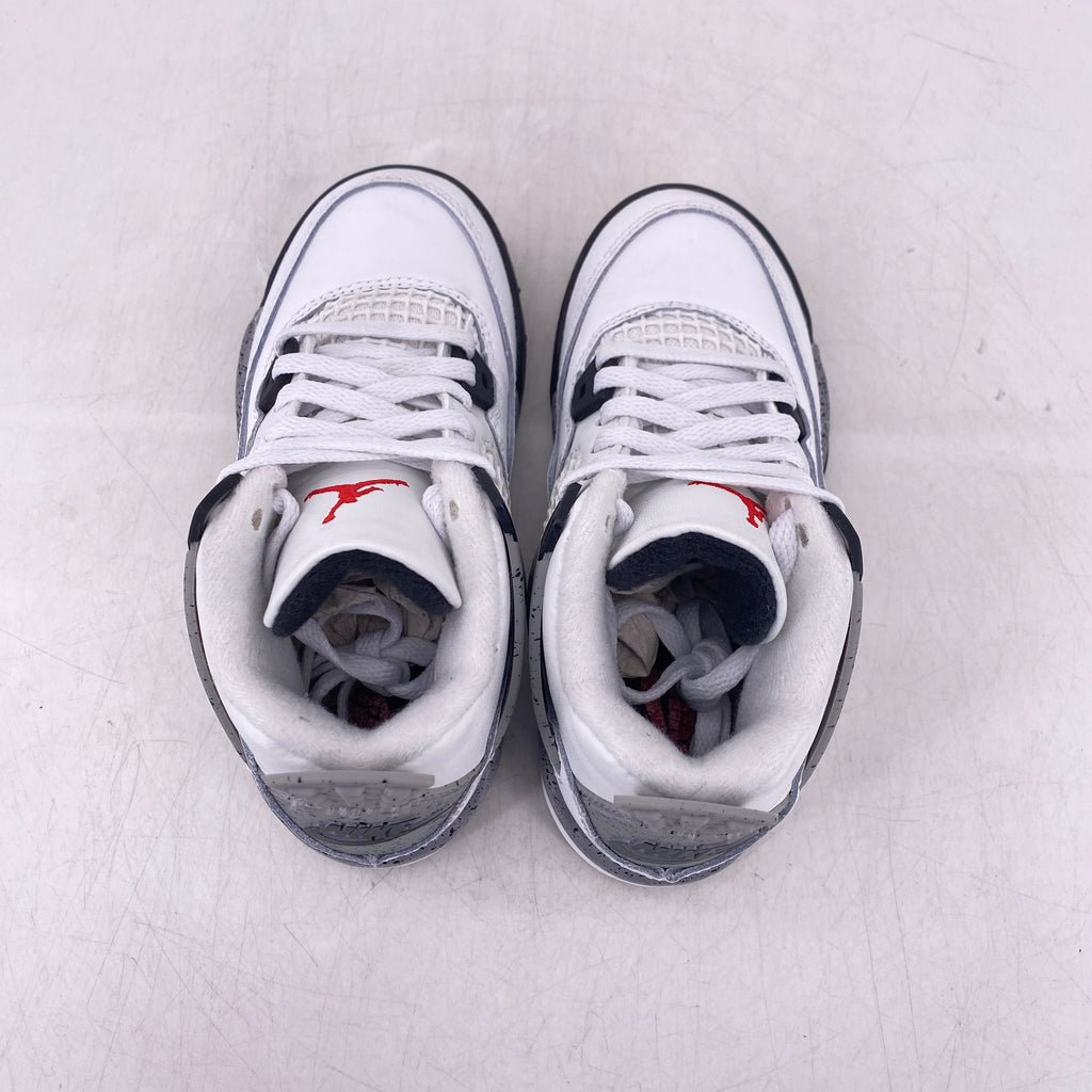 Air Jordan (PS) 4 Retro "White Cement" 2025 Used Size 10.5C