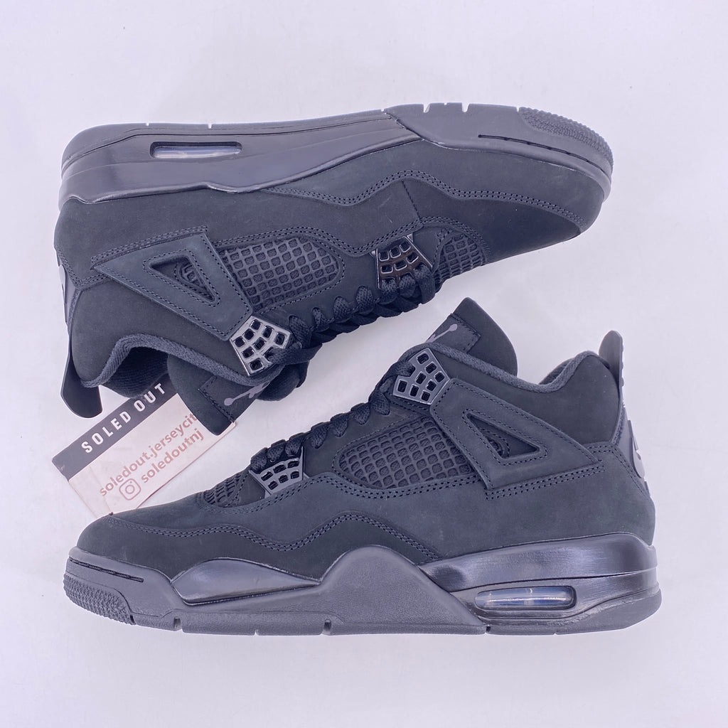 Air Jordan 4 Retro "Black Cat" 2025 New Size 9