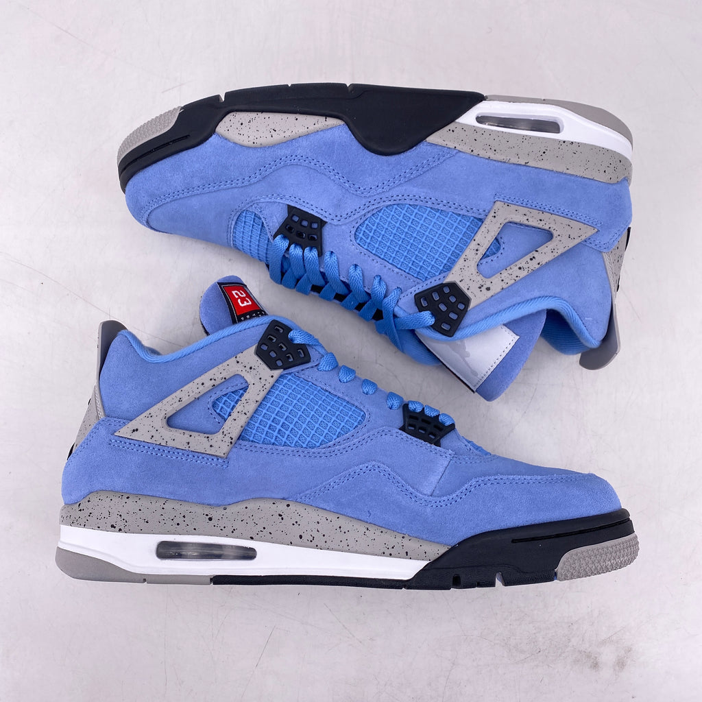 Air Jordan 4 Retro "University Blue" 2021 New Size 10.5