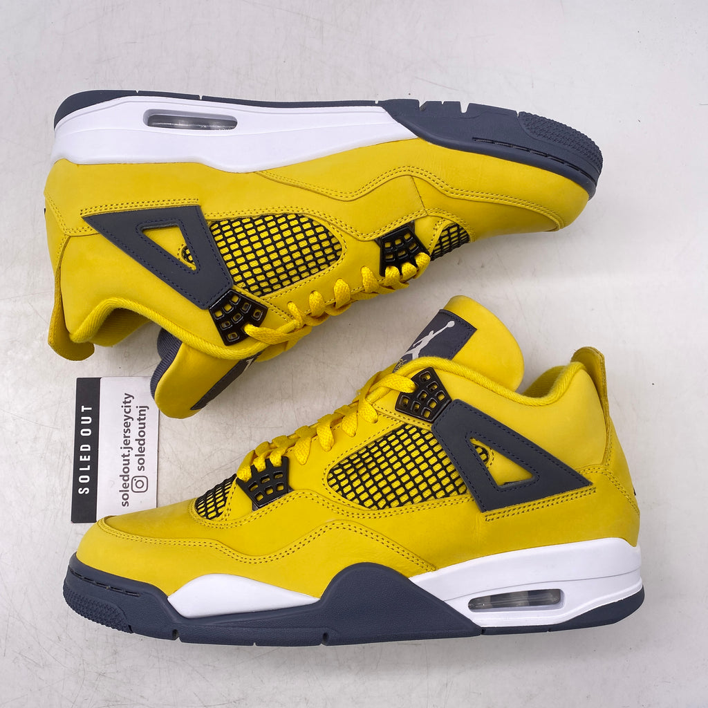 Air Jordan 4 Retro "Lightning" 2021 New Size 11.5