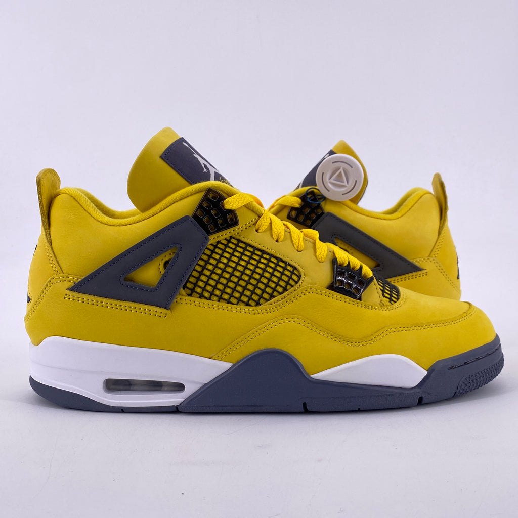 Air Jordan 4 Retro "Lightning" 2021 New Size 11.5