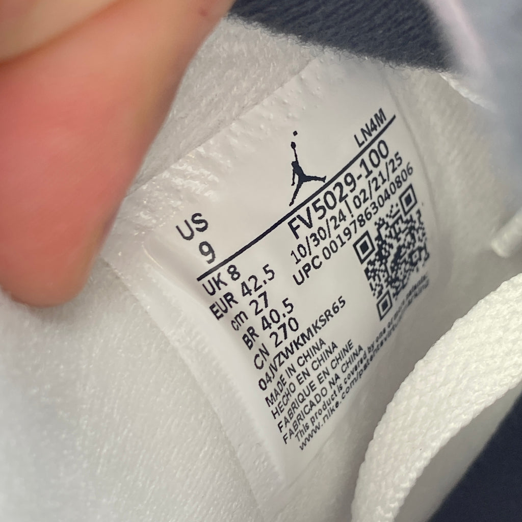 Air Jordan 4 Retro "White Cement" 2025 New Size 9