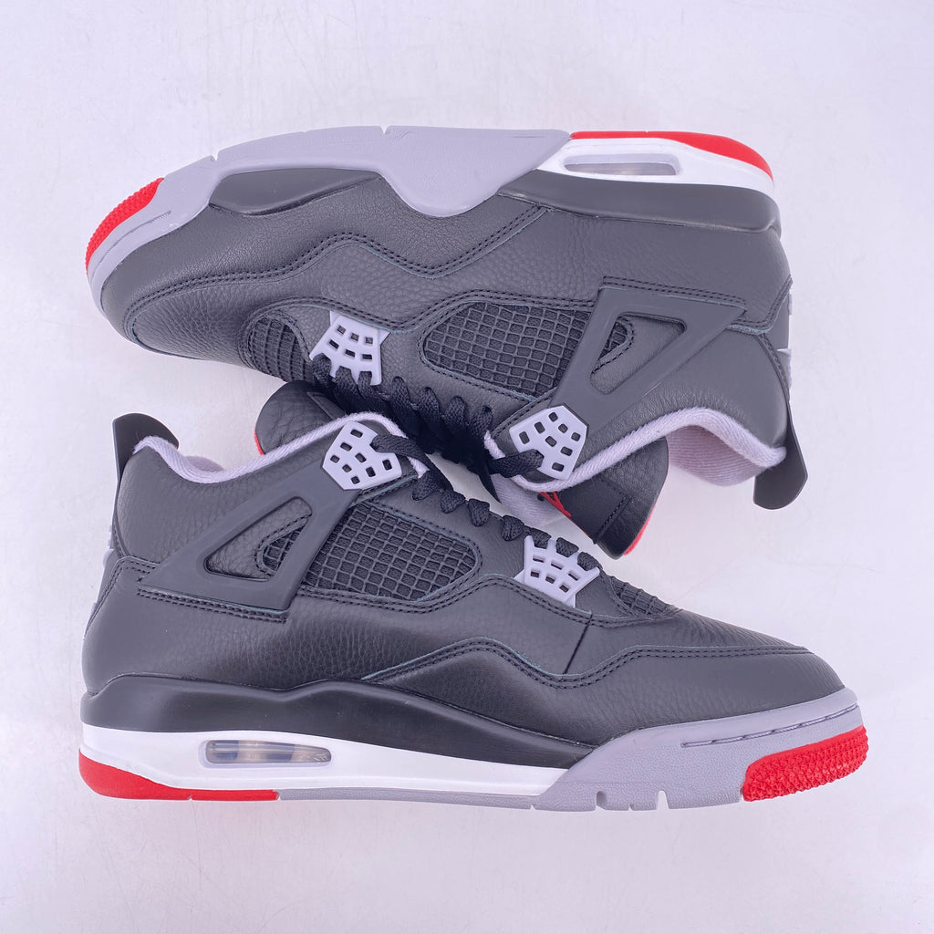 Air Jordan 4 Retro "Bred Reimagined" 2024 New Size 9