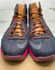 Nike Lebron 10 EXT "Denim" 2013 Used Size 10