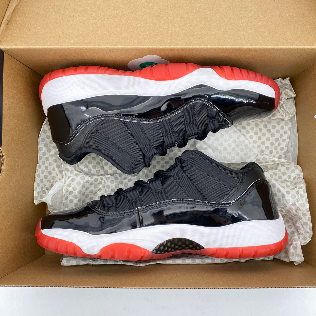 Air Jordan (GS) 11 Retro Low "Bred" 2025 Used Size 7Y