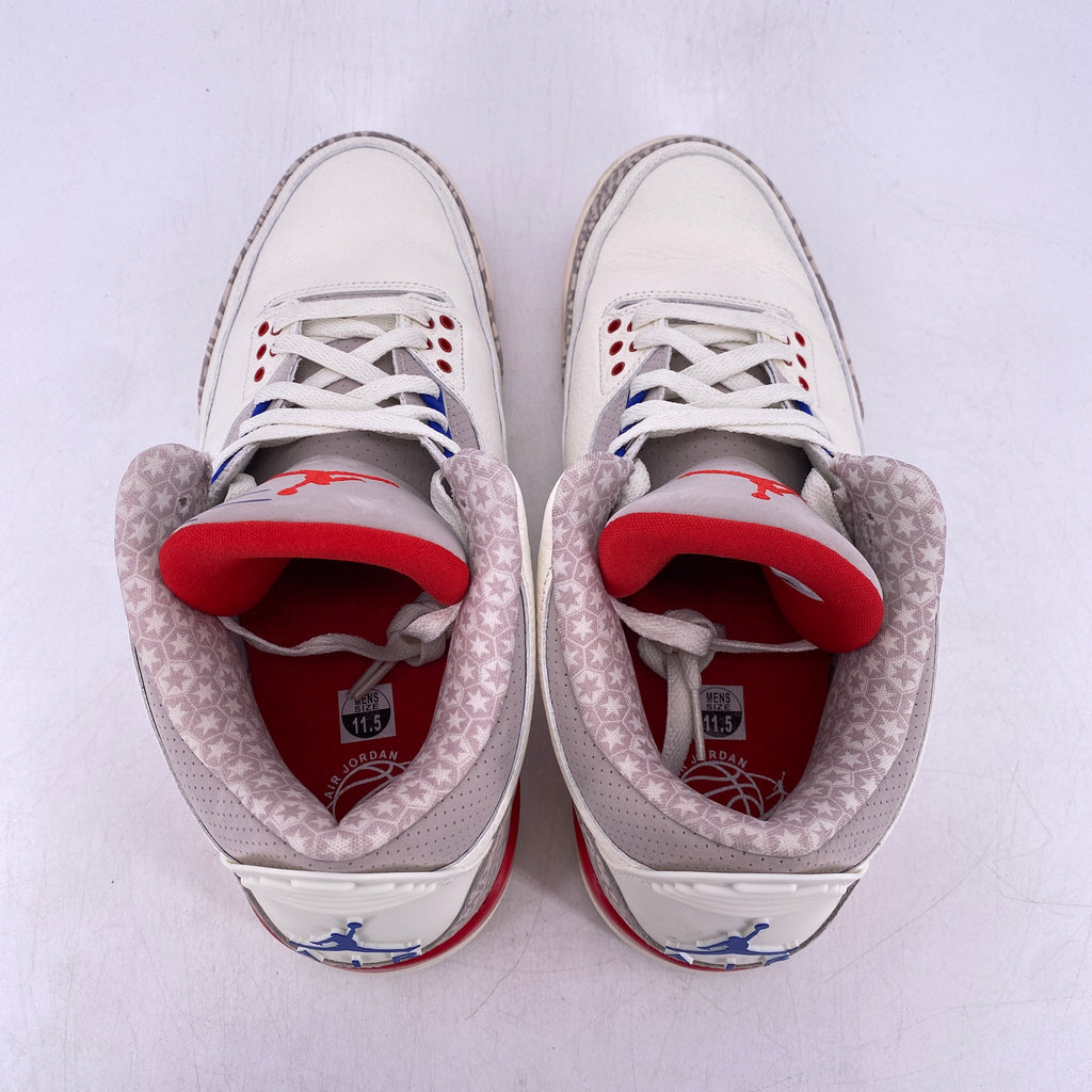 Air Jordan 3 Retro "International Flight" 2018 Used Size 11.5
