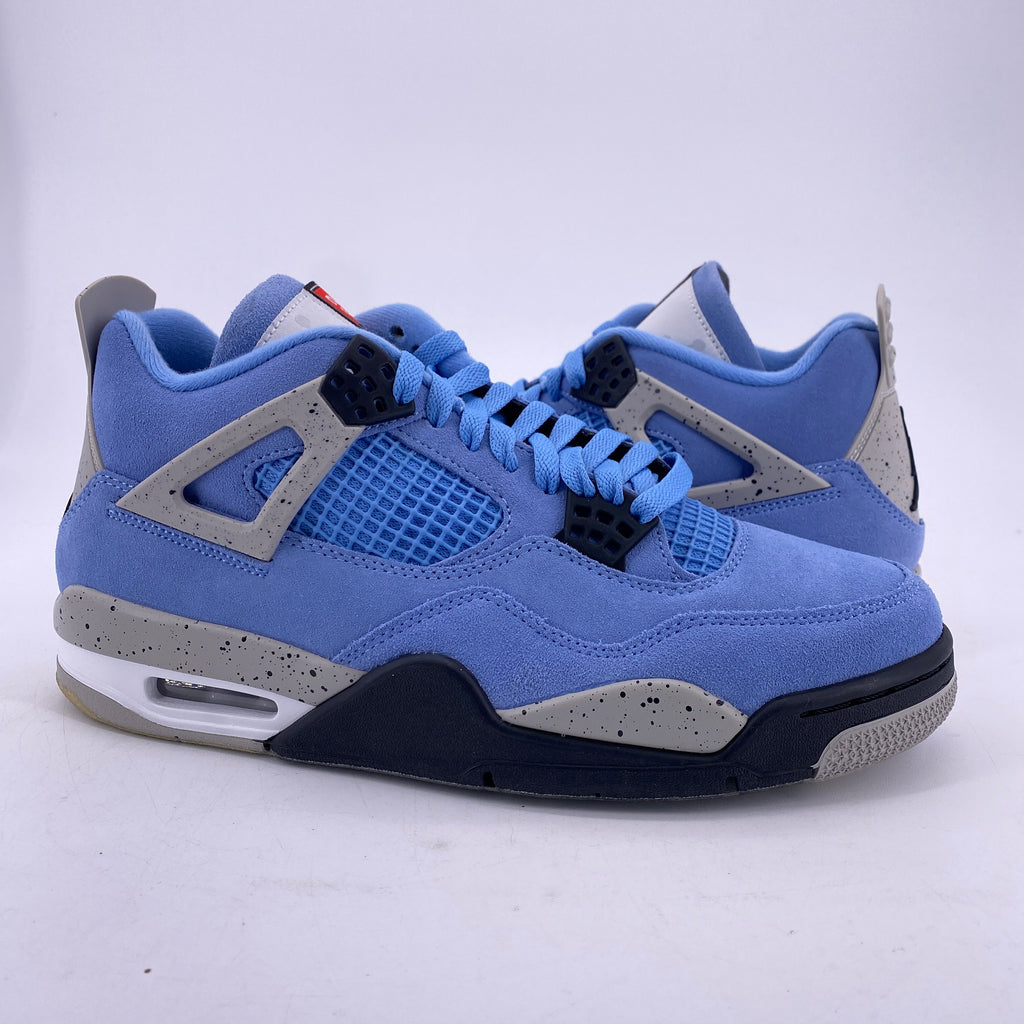 Air Jordan 4 Retro "University Blue" 2021 New Size 9.5