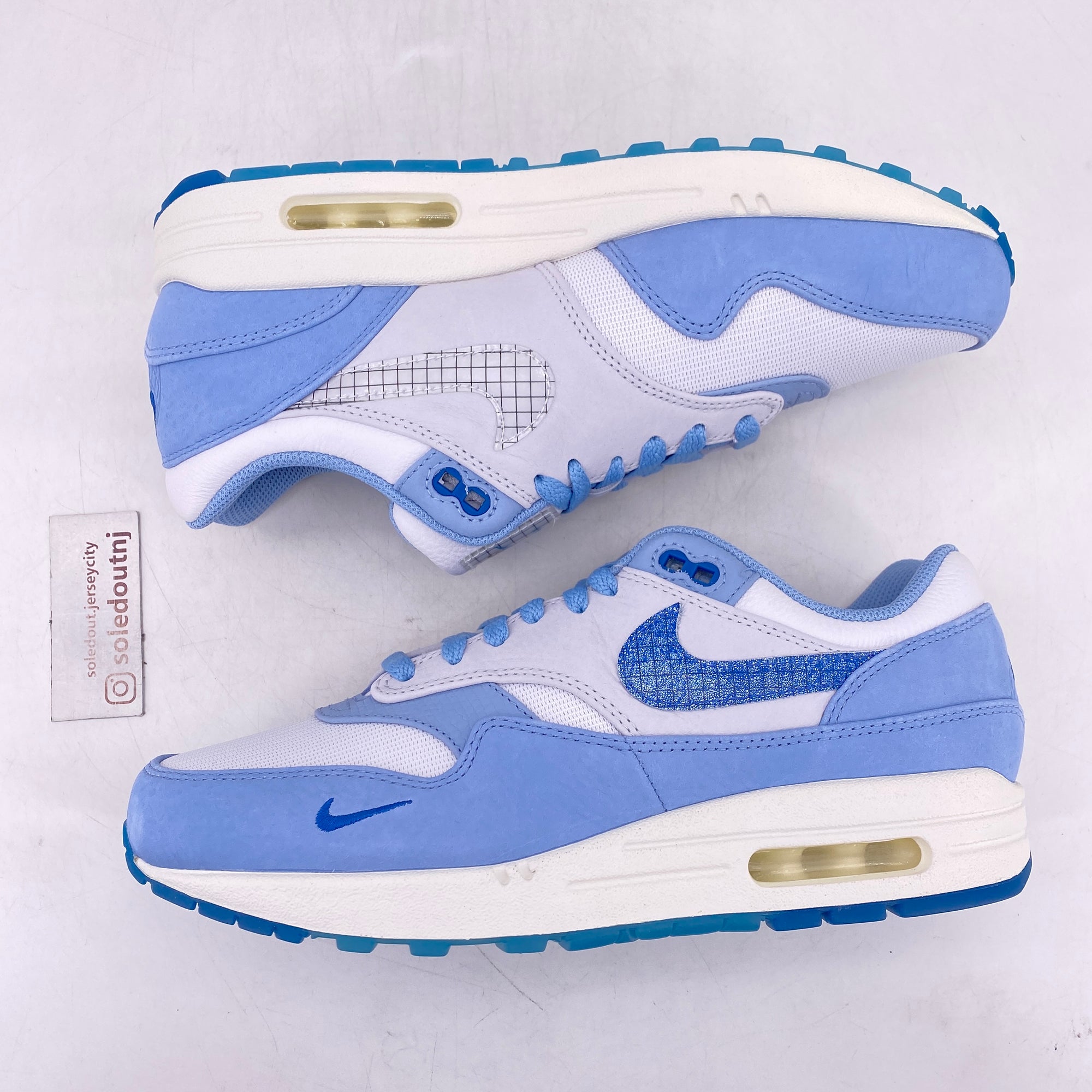 Nike Air Max 1 PRM &quot;Blueprint&quot; 2022 New Size 8.5