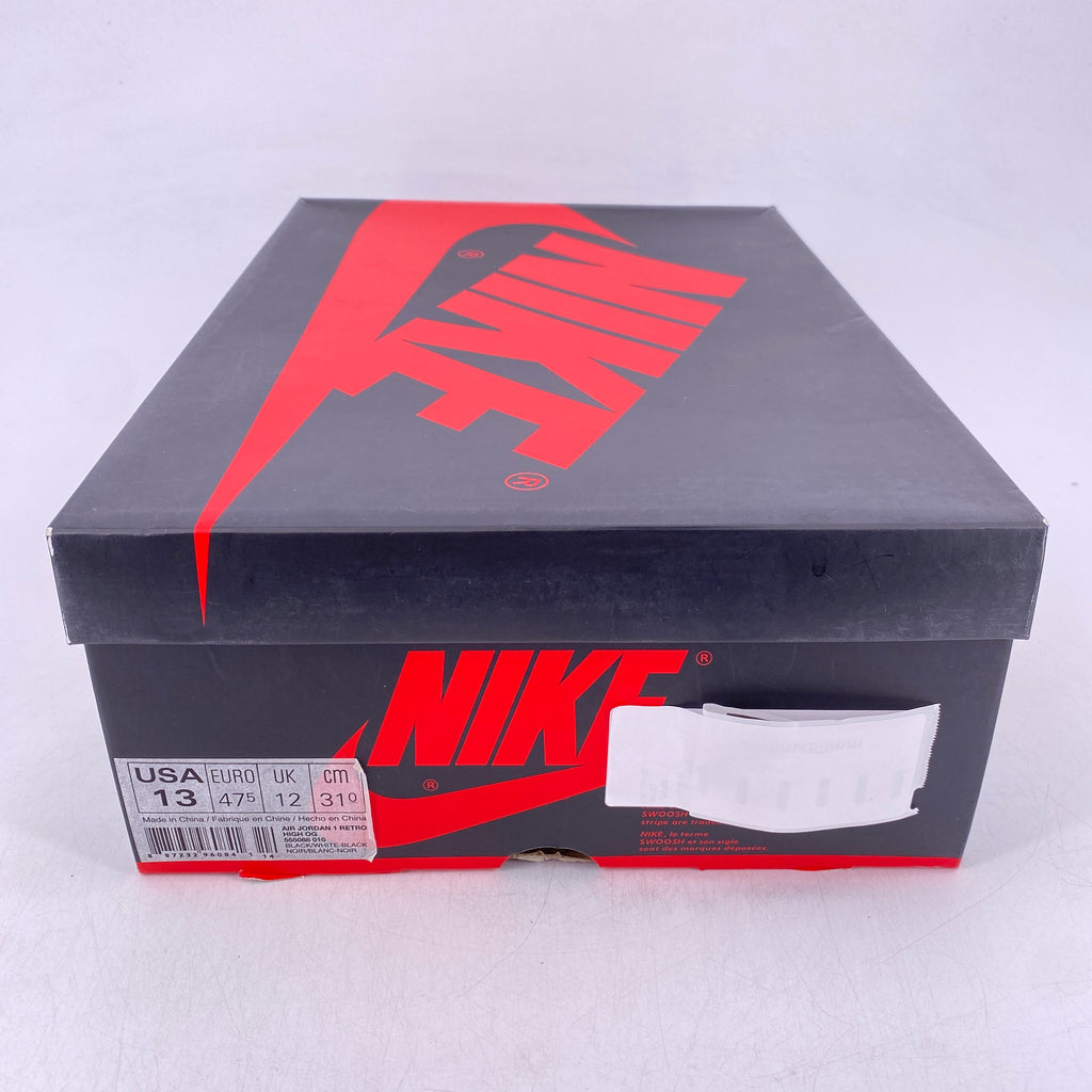 Air Jordan 1 Retro High OG "Black White 2.0" 2014 New Size 13