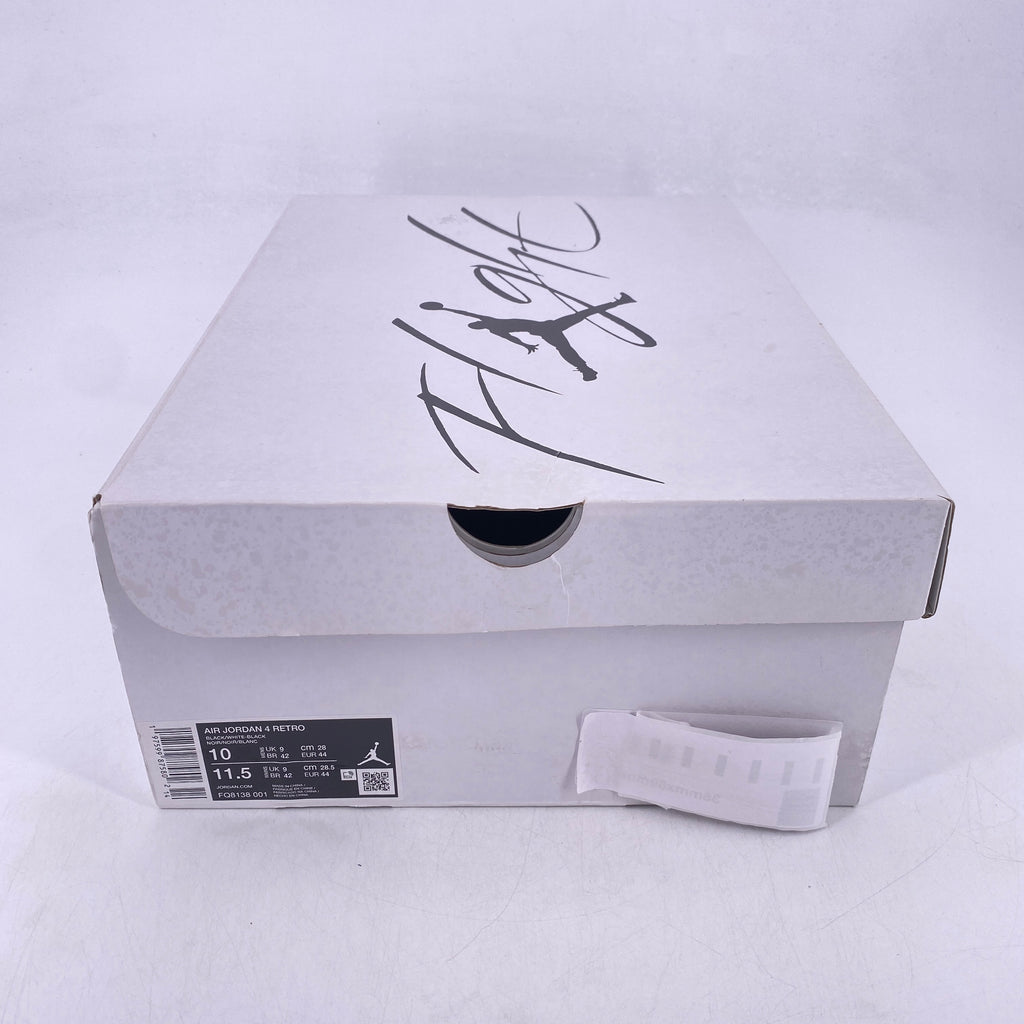 Air Jordan 4 Retro "White Thunder" 2024 Used Size 10