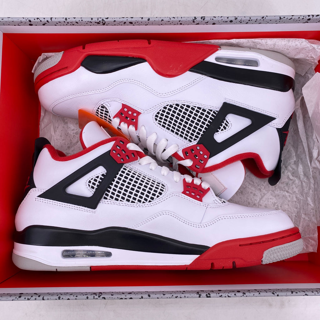 Air Jordan 4 Retro "Fire Red" 2020 New Size 10.5
