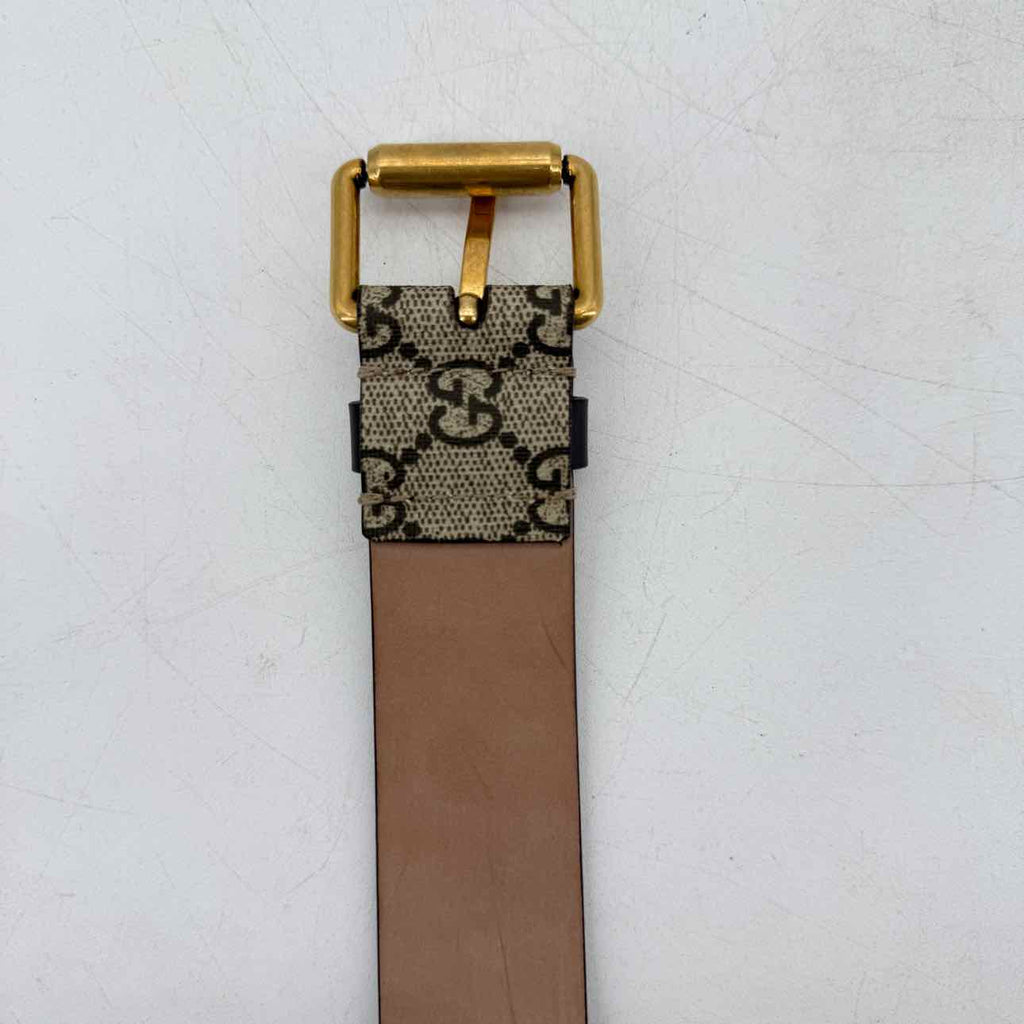 Gucci Belt "SNAKE" New Beige Size 85