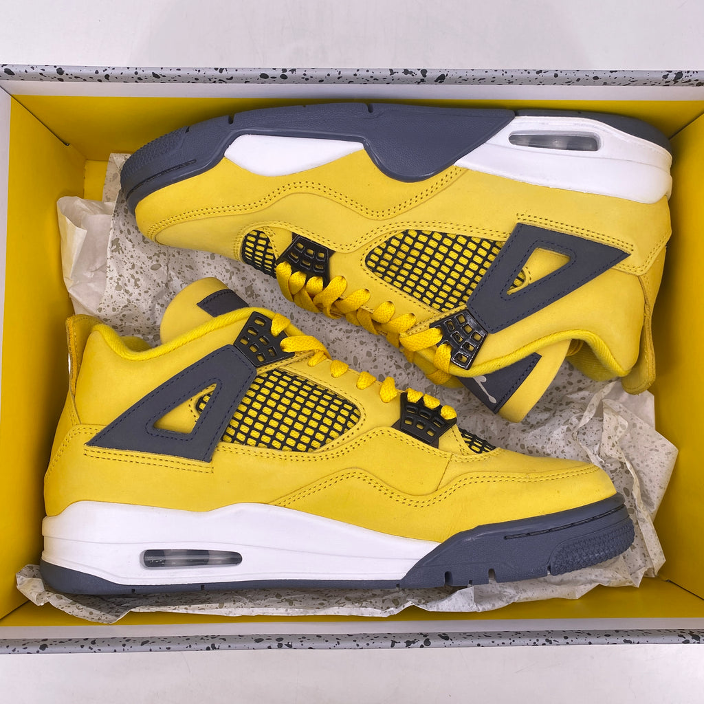 Air Jordan 4 Retro "Lightning" 2021 Used Size 8.5