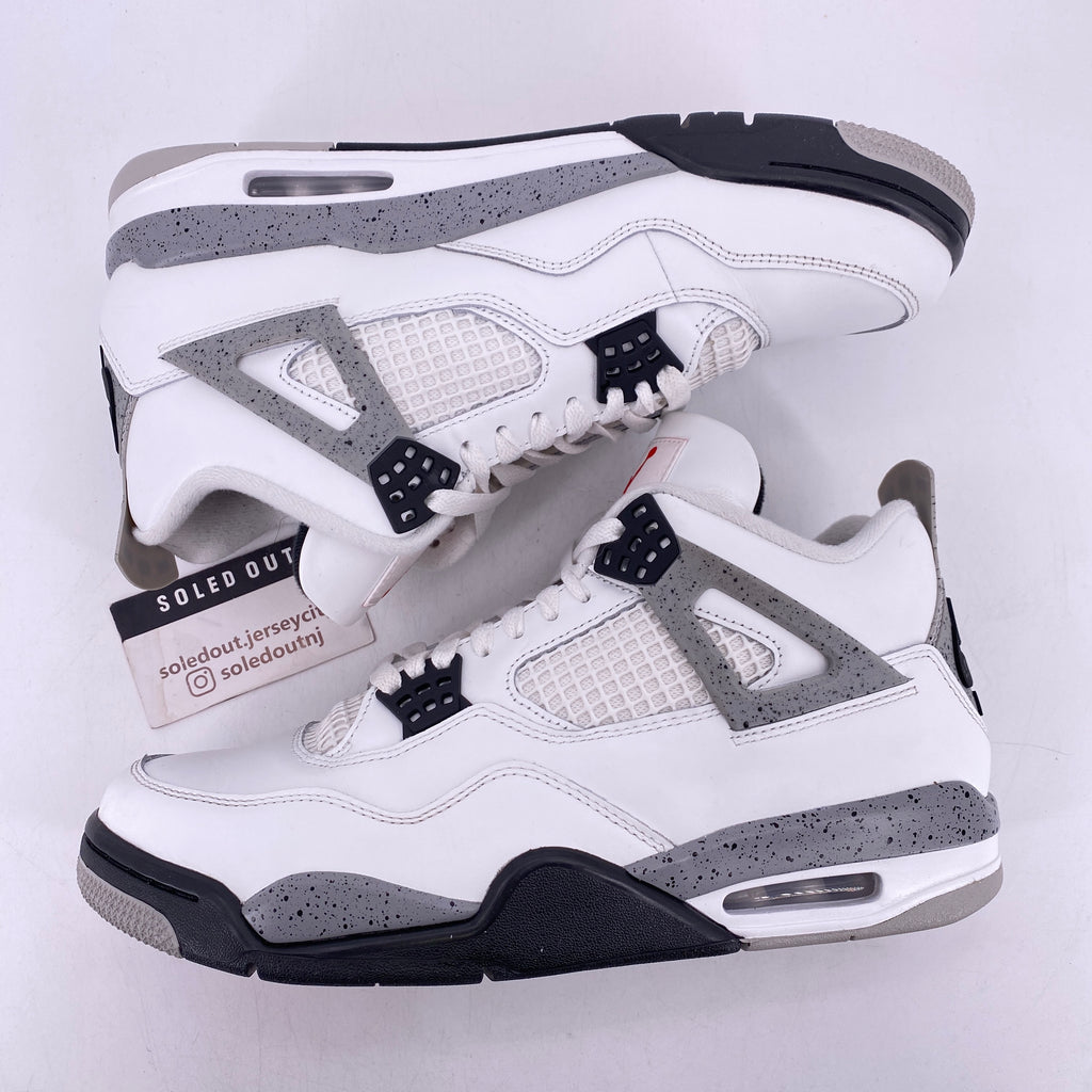 Air Jordan 4 Retro "White Cement" 2025 Used Size 10.5