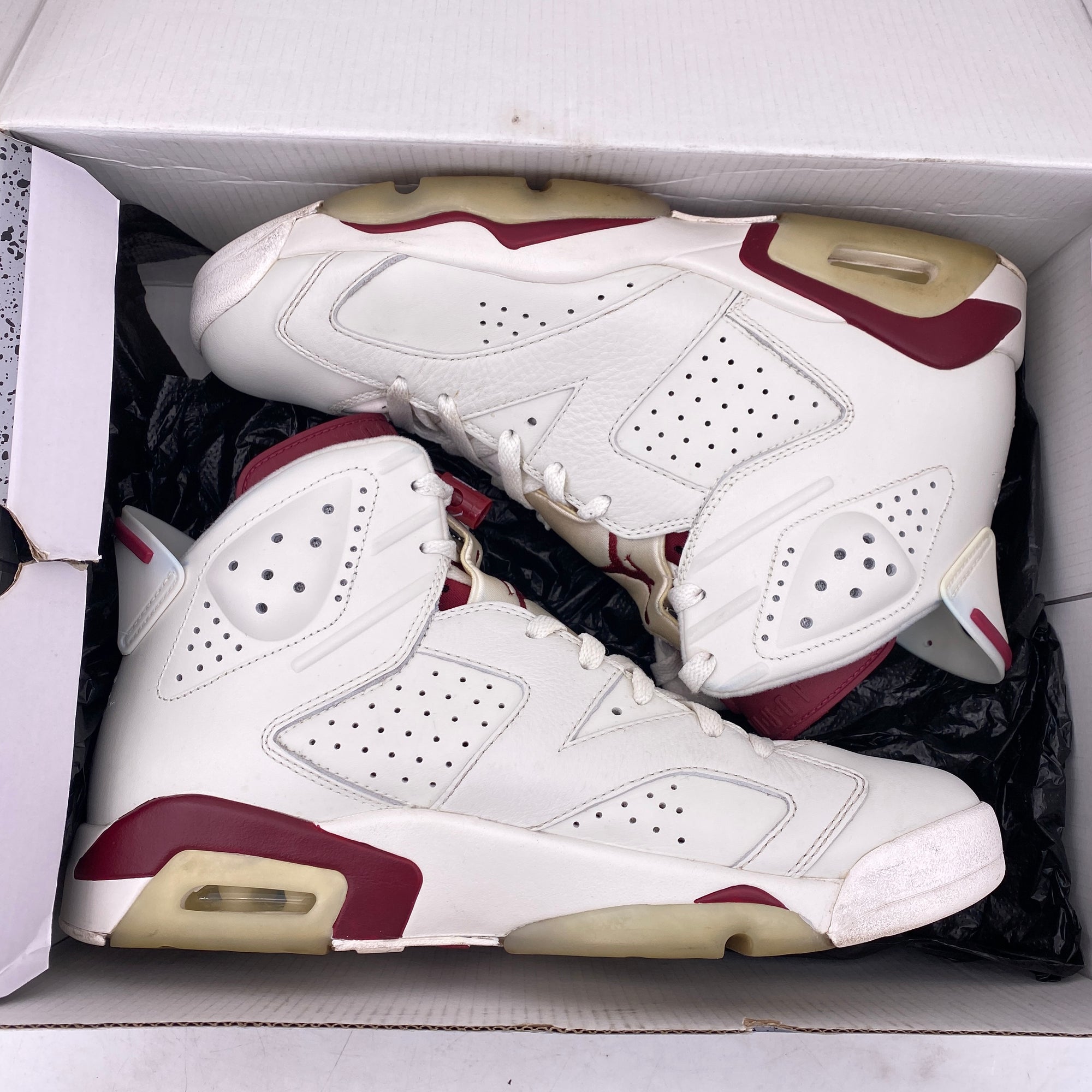 Air Jordan 6 Retro &quot;Maroon&quot; 2015 Used Size 10