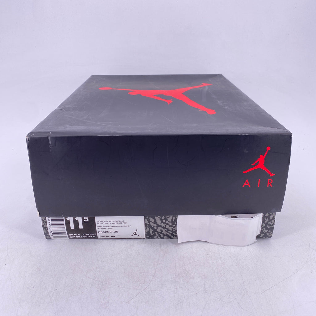 Air Jordan 3 Retro "True Blue" 2016 Used Size 11.5