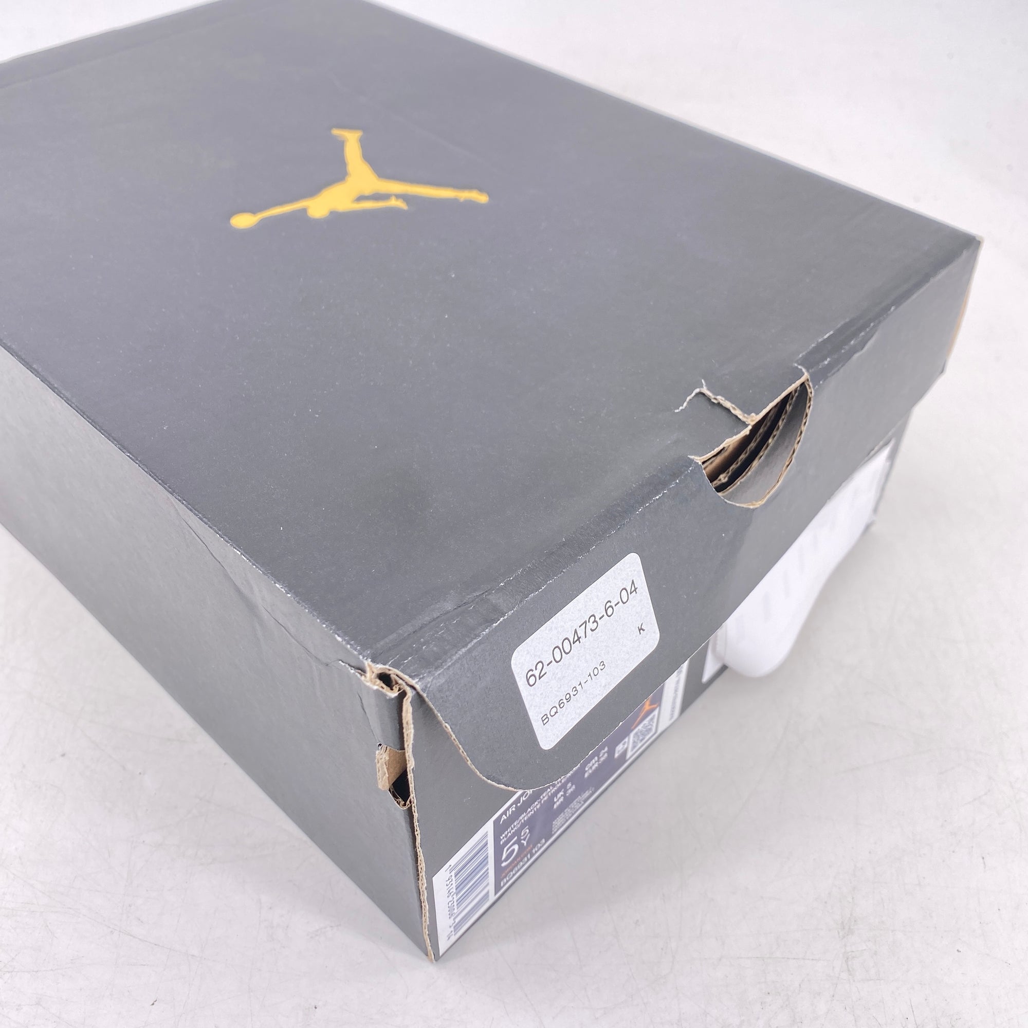 Air Jordan (GS) 1 Mid &quot;White Black Teal&quot; 2019 New Size 5.5Y