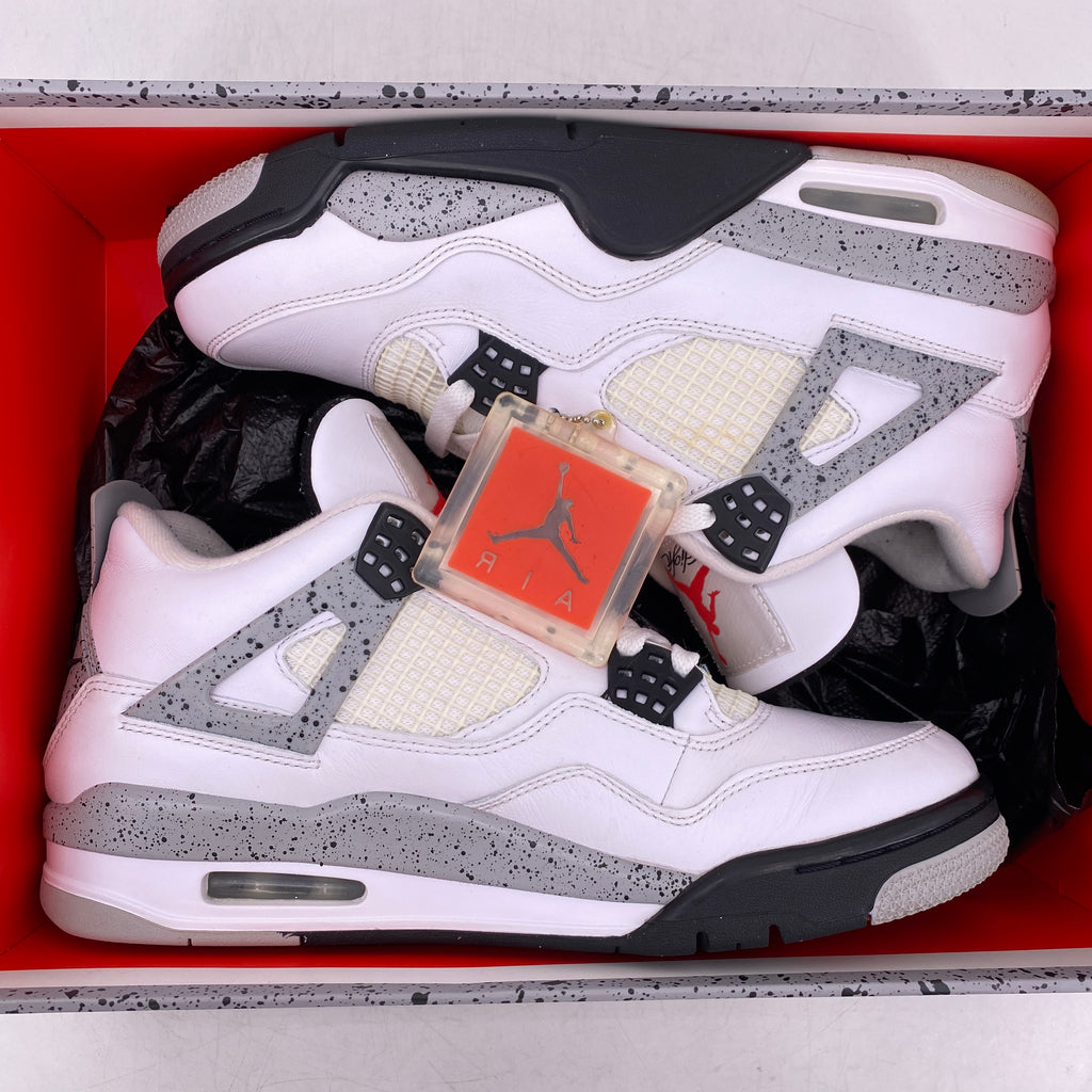 Air Jordan 4 Retro "White Cement" 2016 Used Size 9.5
