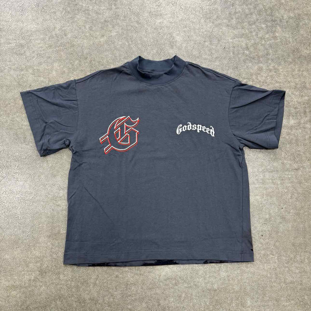 Godspeed T-Shirt "RED DAY" Grey New Size M