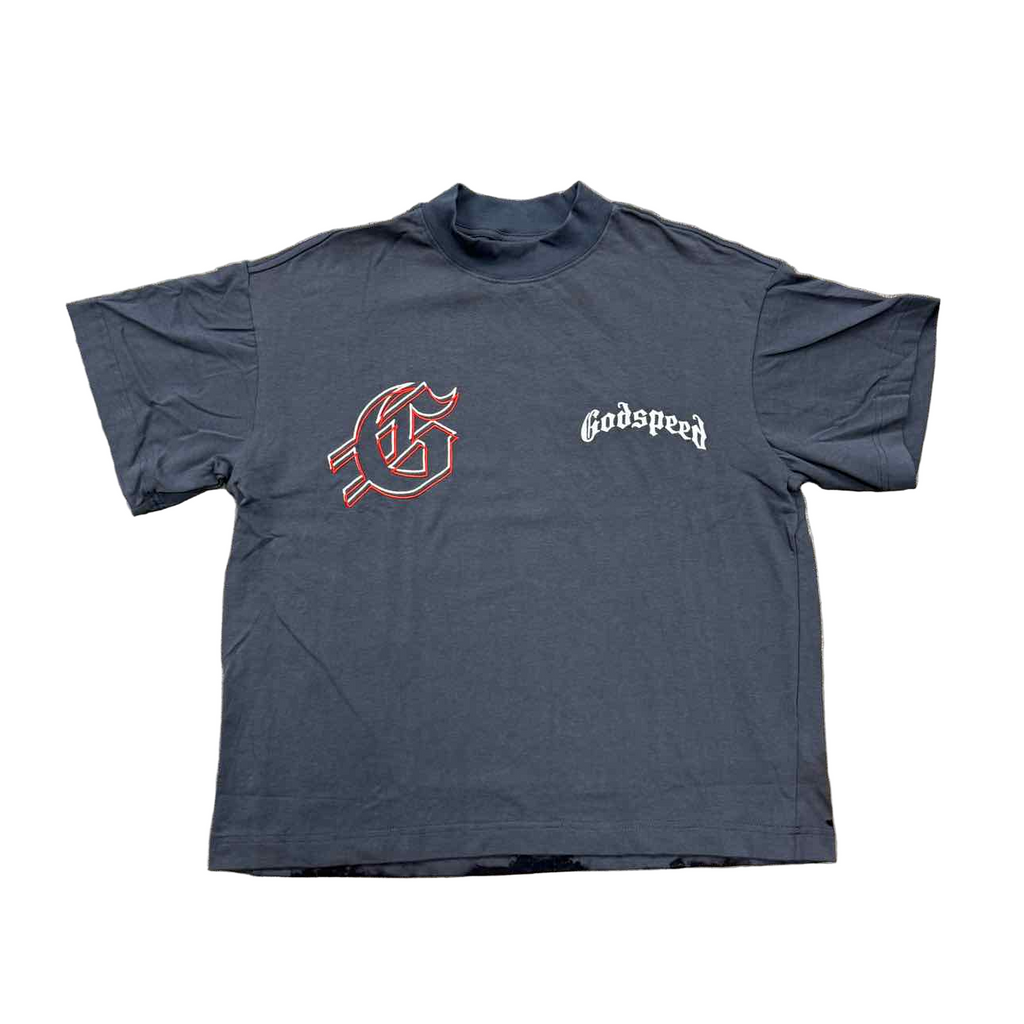 Godspeed T-Shirt "RED DAY" Grey New Size M