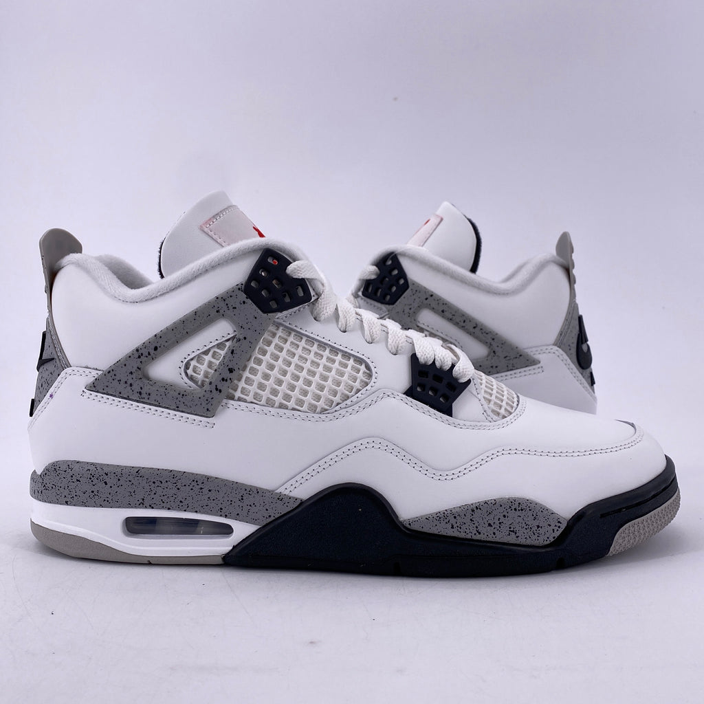 Air Jordan 4 Retro "White Cement" 2025 New Size 11