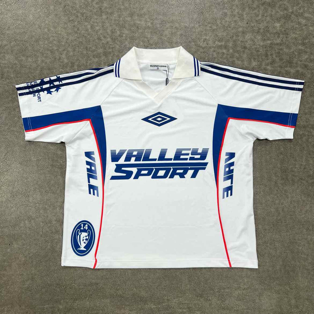Vale Jersey "VALLEY SPORT DEPT" Blue New Size M