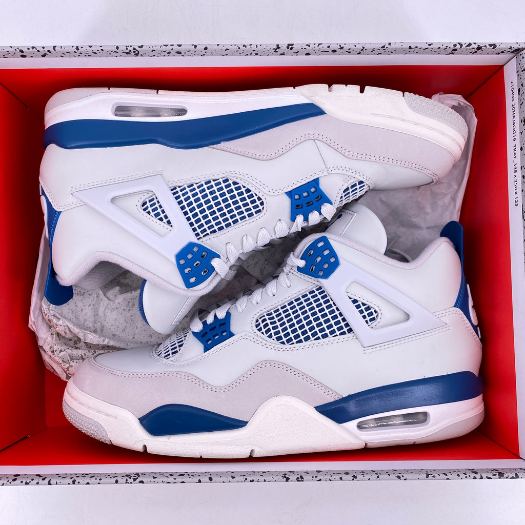 Air Jordan 4 Retro "Military Blue" 2024 Used Size 10