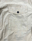 Stone Island Button Up "PATCH" Khaki Used Size 2XL