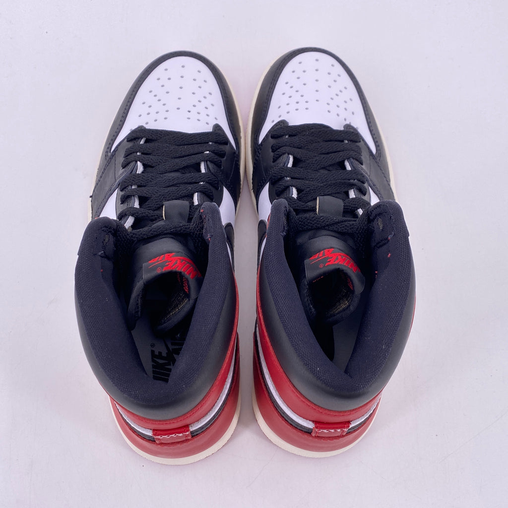 Air Jordan 1 Retro High OG "Black Toe Reimagined" 2025 New Size 8