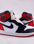 Air Jordan (W) 1 Retro High OG "Satin Black Toe" 2019 Used Size 9.5W