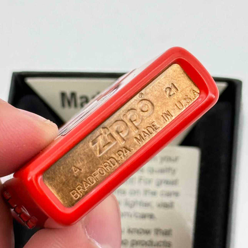 Supreme Lighter "ZIPPO" 2018 New Red