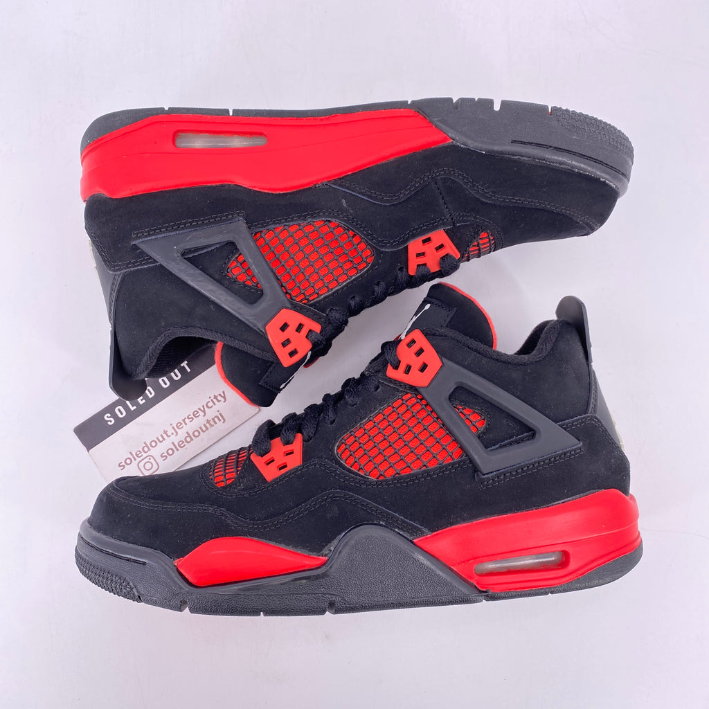 Air Jordan (GS) 4 Retro "Red Thunder" 2022 Used Size 6.5Y
