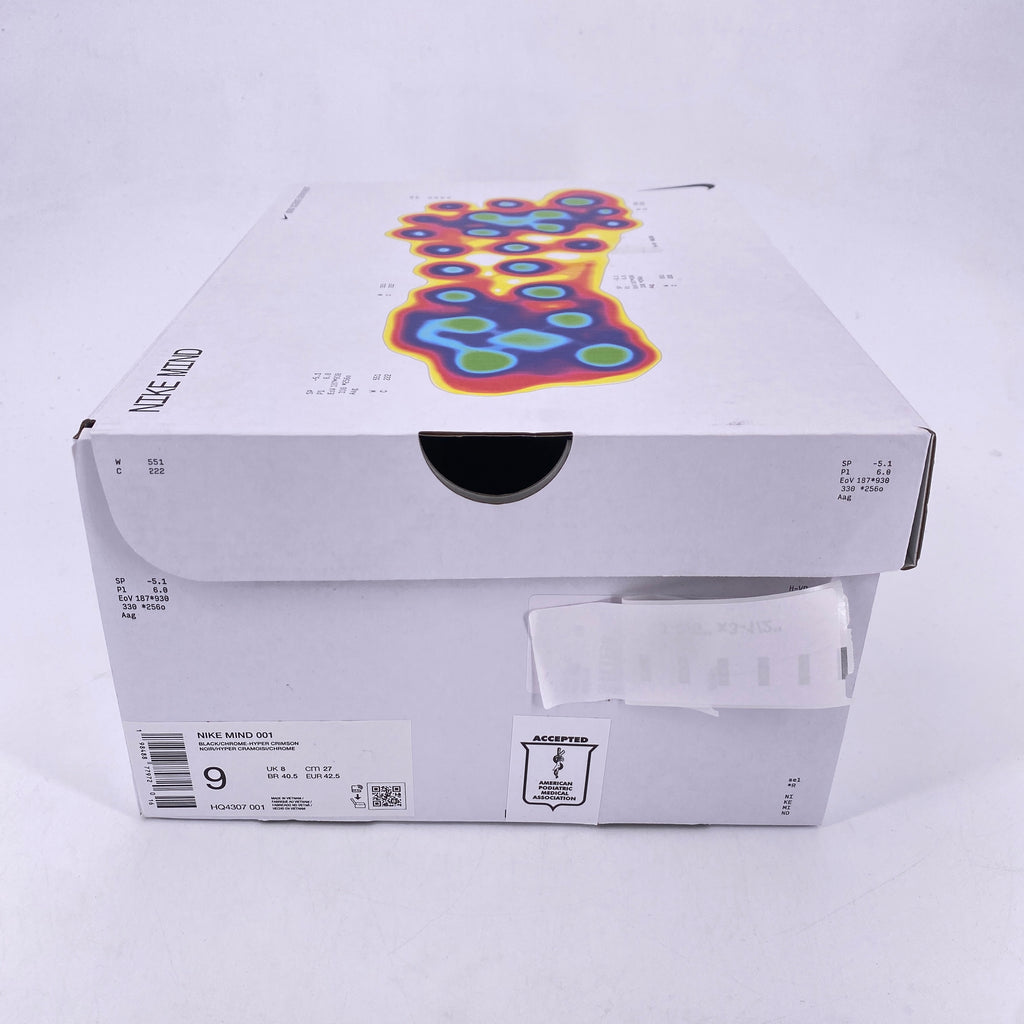 Nike Mind 001 Slide "Black Chrome" 2026 New Size 9