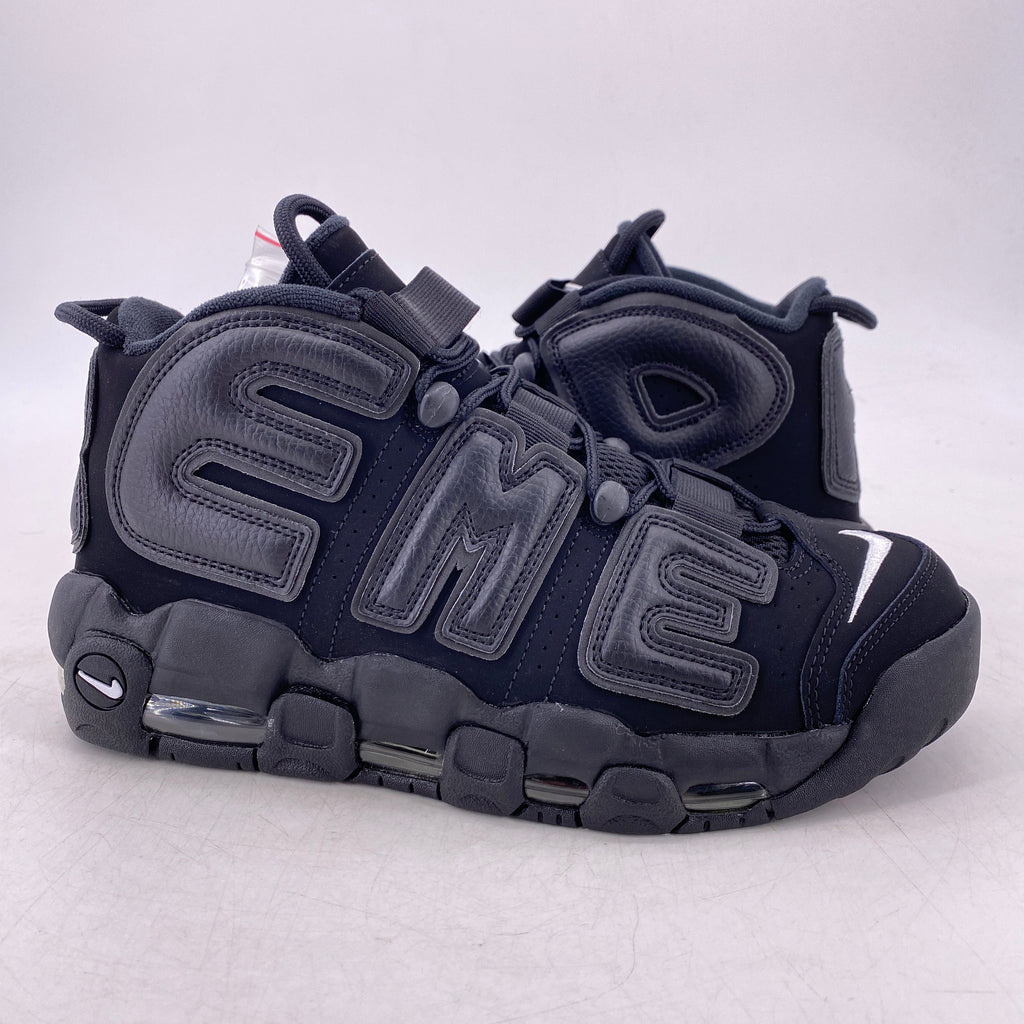 Nike Air More Uptempo "Supreme Black" 2017 New Size 8