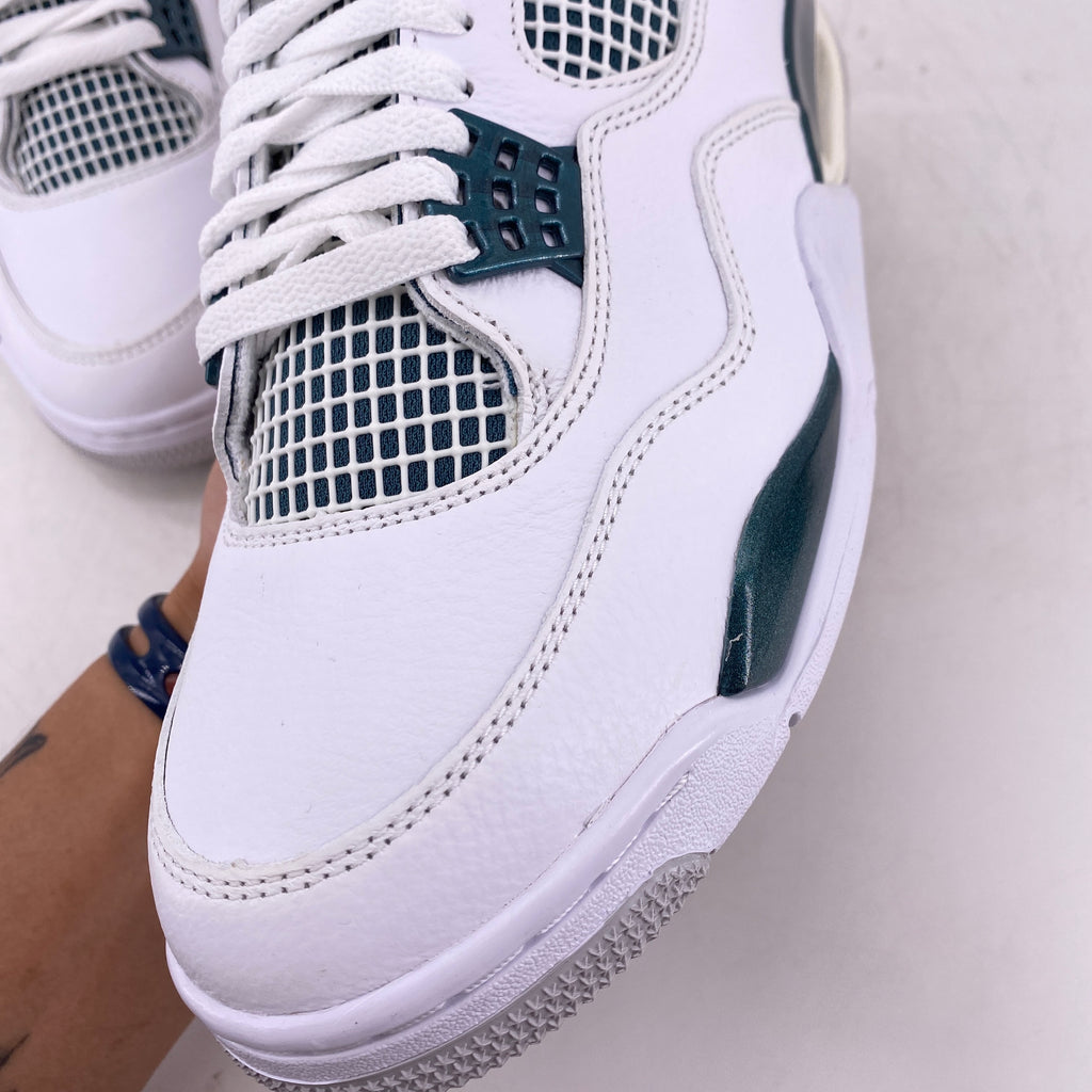 Air Jordan 4 Retro "Oxidized Green" 2024 New Size 9.5