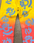 Denim Tears Jeans "BSTROY TEARS" Yellow Used Size 30