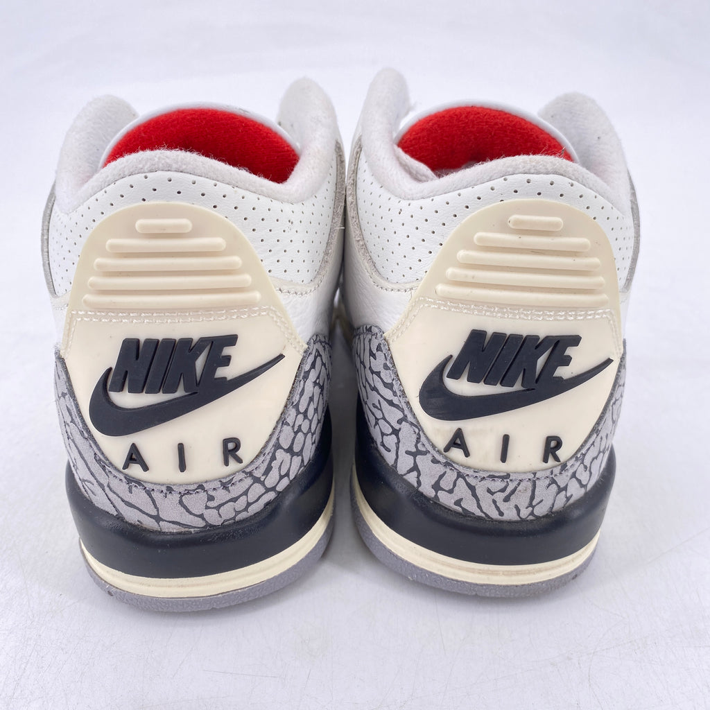 Air Jordan (GS) 3 Retro "White Cement Reimagined" 2023 Used Size 4.5Y