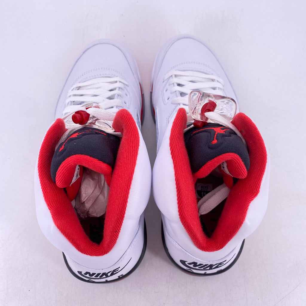 Air Jordan 5 Retro "Fire Red Black Tongue" 2025 New Size 11
