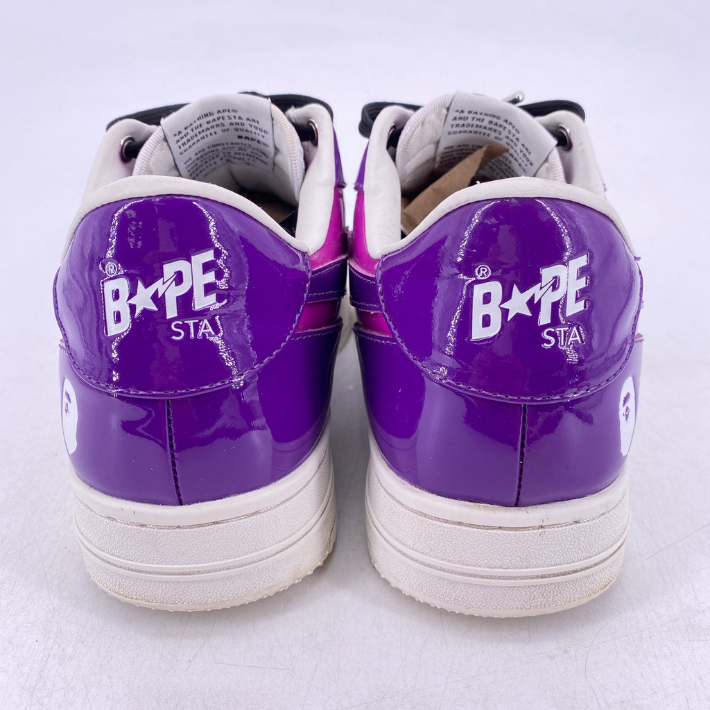 Bape Bapesta Icon "M2 Purple" 2024 Used Size 8