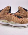 Nike Lebron 10 EXT "Cork" 2012 Used Size 11