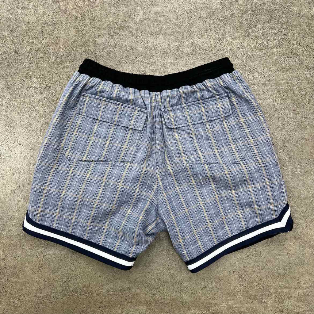 Rhude Shorts "BASKETBALL" Blue Used Size 2XL