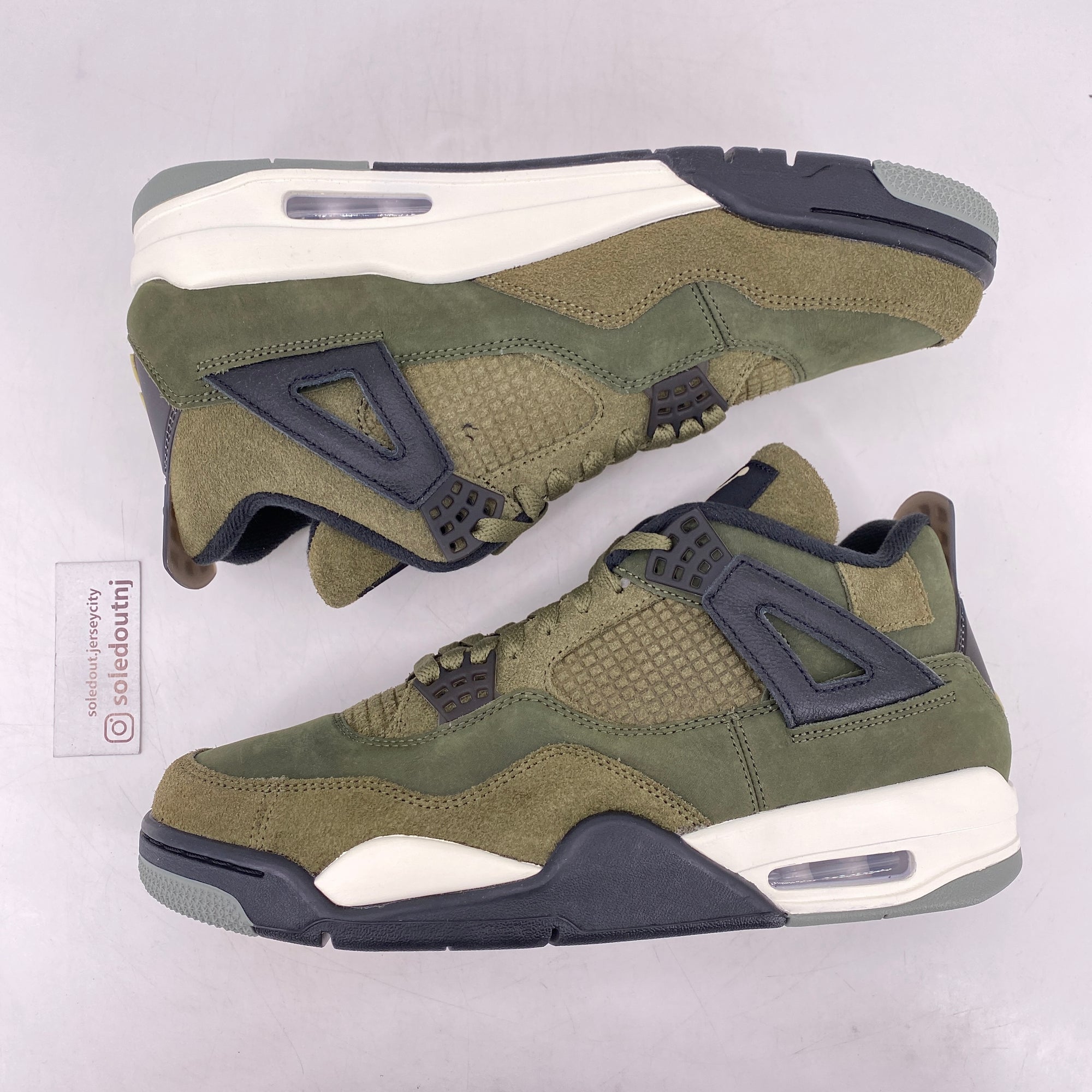 Air Jordan 4 Retro &quot;Medium Olive&quot; 2023 New Size 10.5