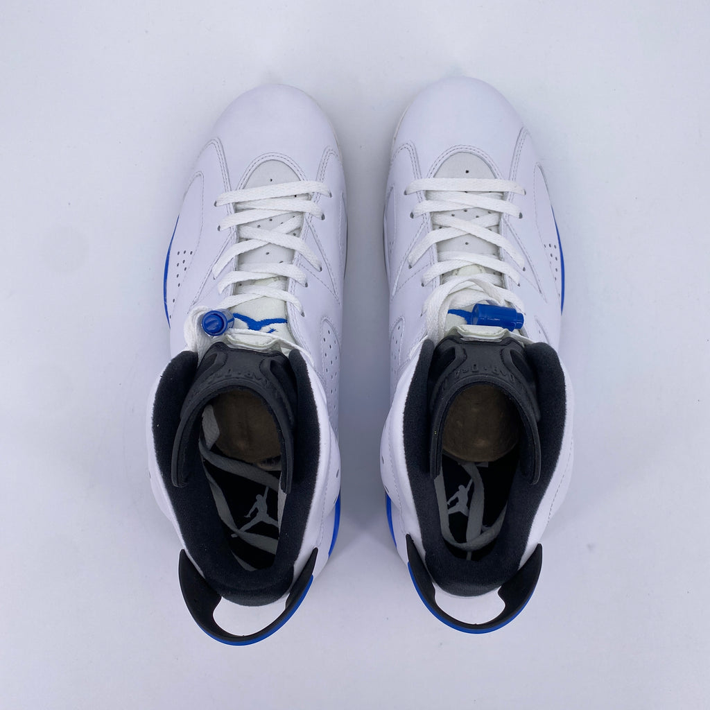 Air Jordan 6 Retro "Sport Blue" 2014 New Size 11.5