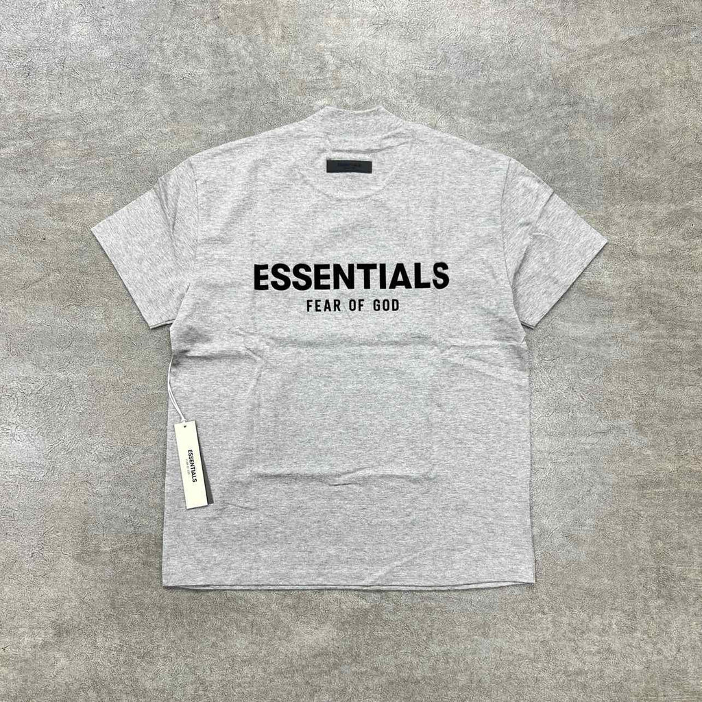 Fear of God T-Shirt "ESSENTIALS 2023" Dark Oatmeal New Size L