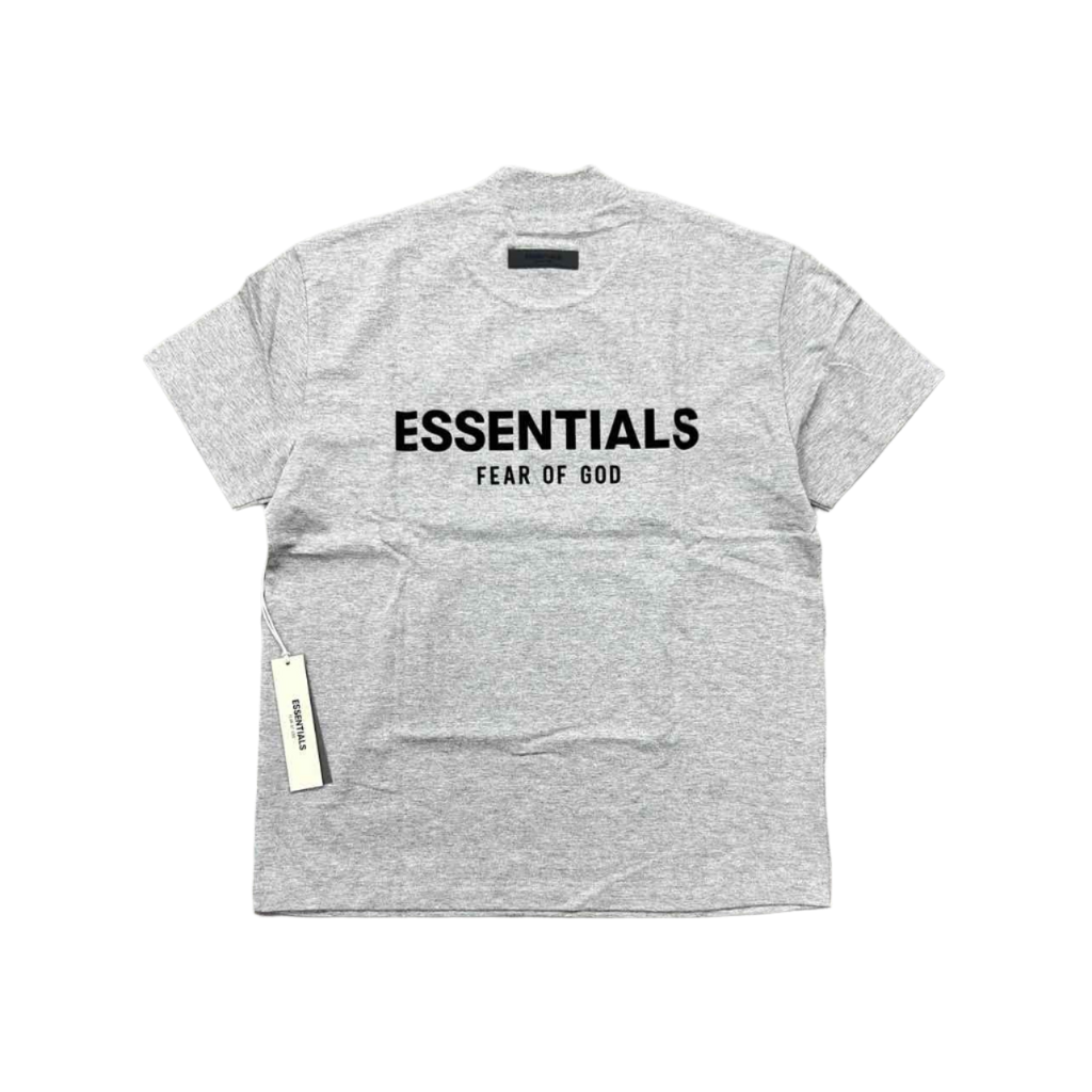 Fear of God T-Shirt "ESSENTIALS 2023" Dark Oatmeal New Size L