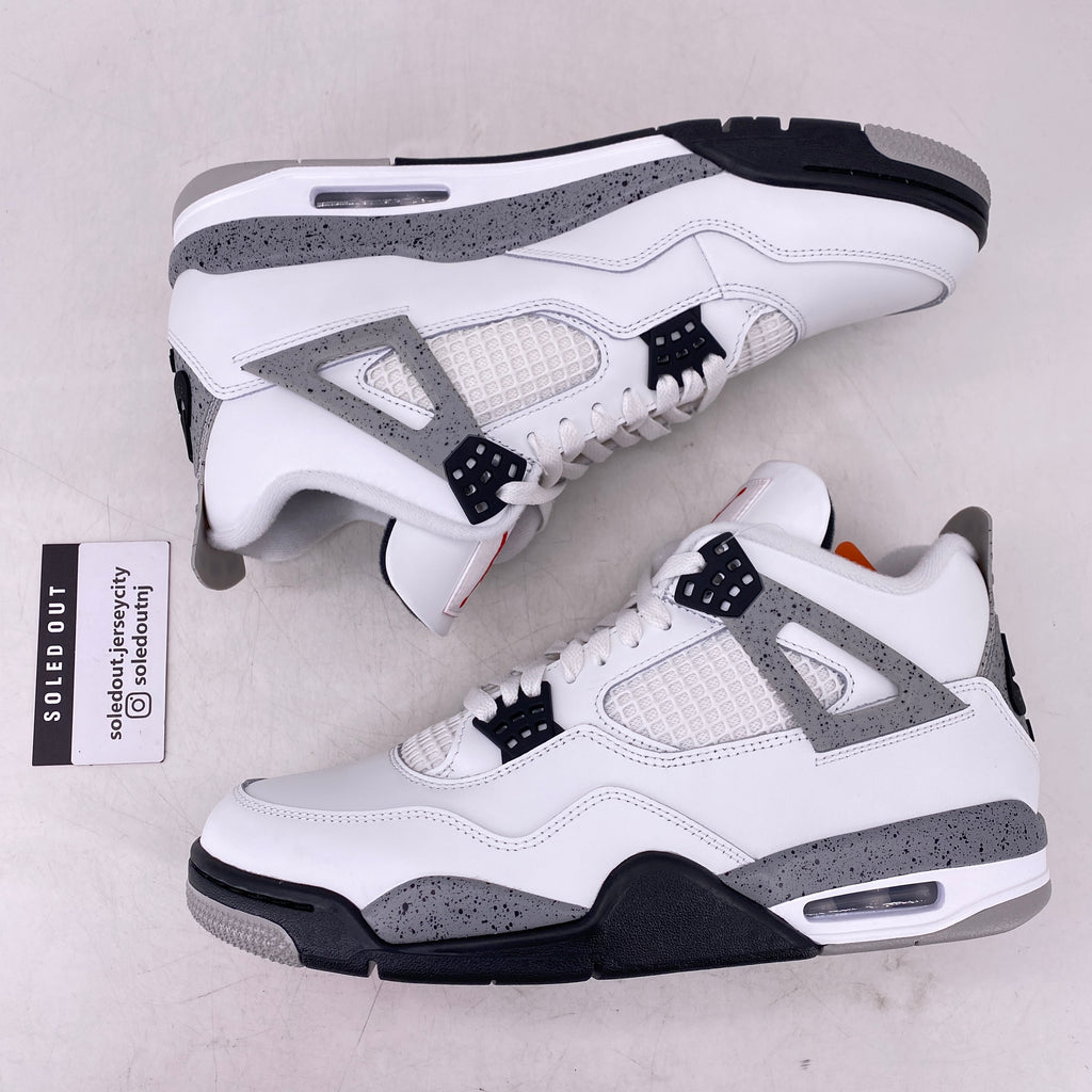 Air Jordan 4 Retro "White Cement" 2025 New Size 11